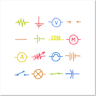 Circuits Posters and Art